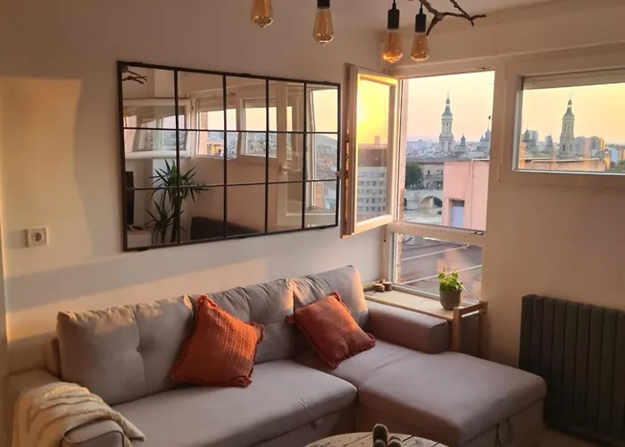 El Mirador Del Pilar - Parking Y Vistas A La Basílica